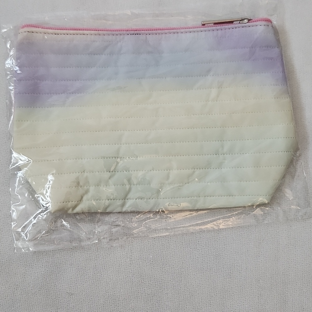 Boys Lie Cotton Candy Tye Dye Tote with Pastel Cosmetics Pouches - Picture 8 of 16